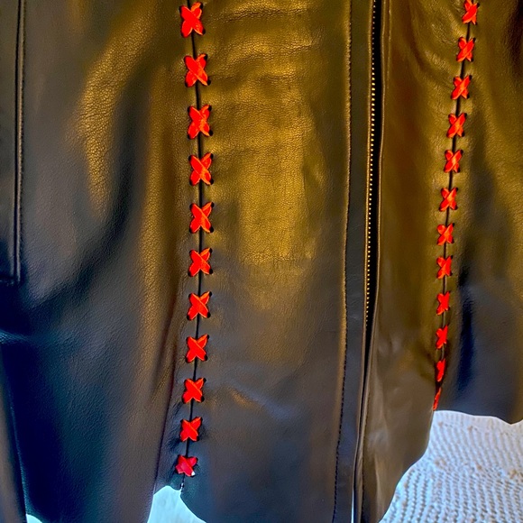 “Tribe”soft real leather unique jacket 😁 - Picture 9 of 11